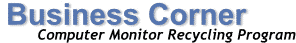 Computer Monitor Recycling Program